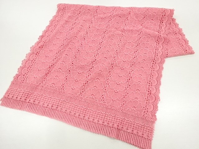 レース花模様ショール